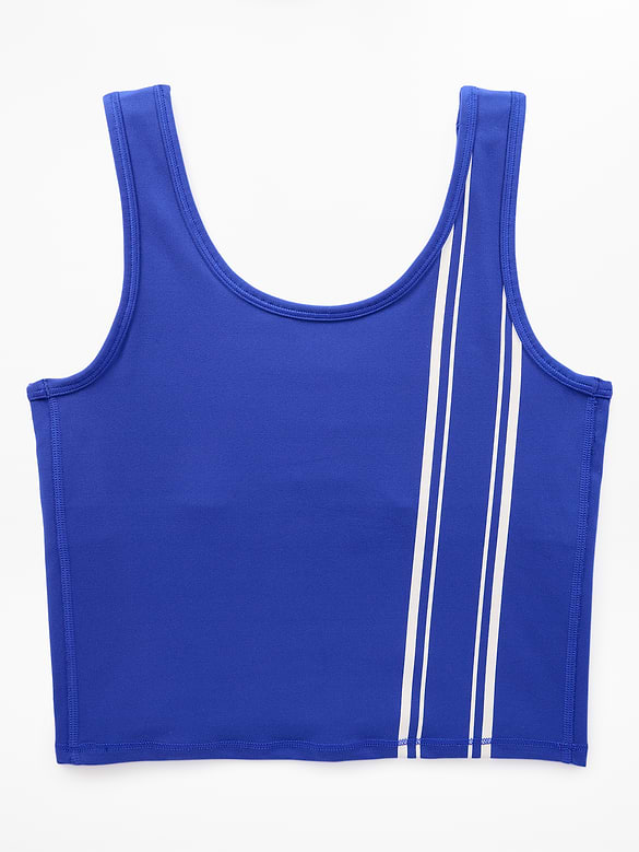 Athleta Girl Scoop Longline Graphic Bra