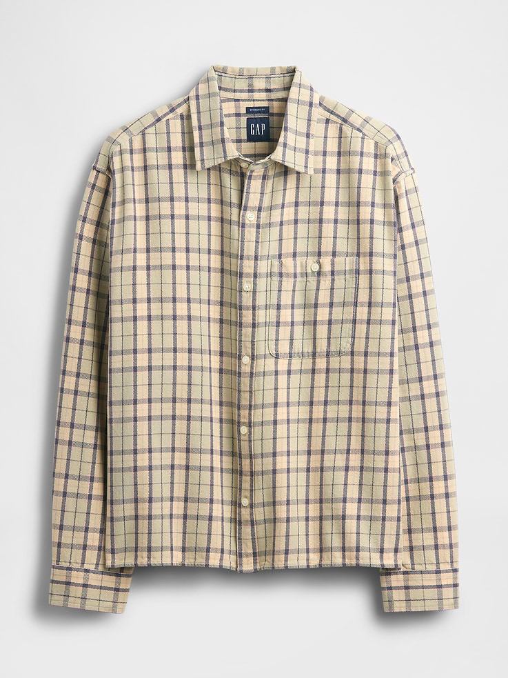 Image number 5 showing, Twill Straight-Hem Shirt