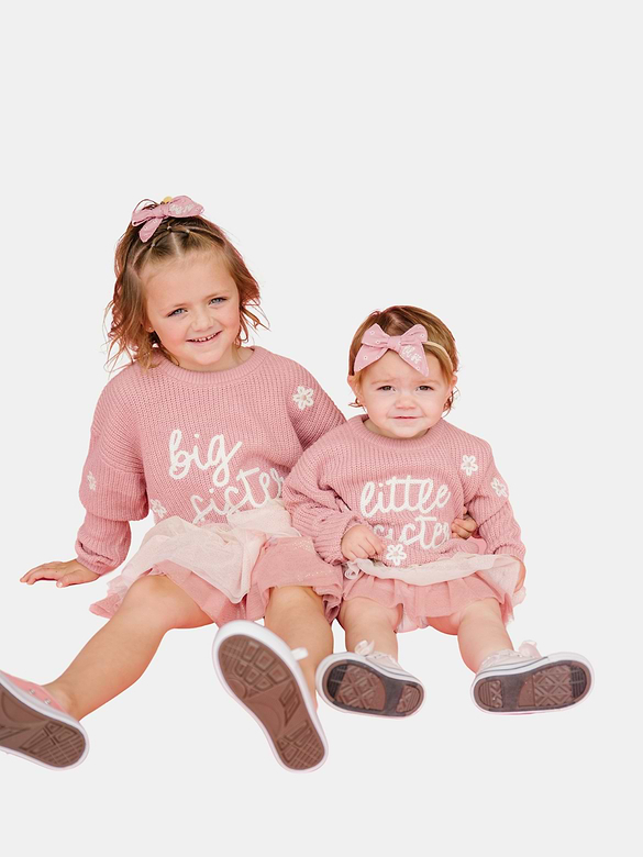 Sweet Wink Big Sister Knit Sweater