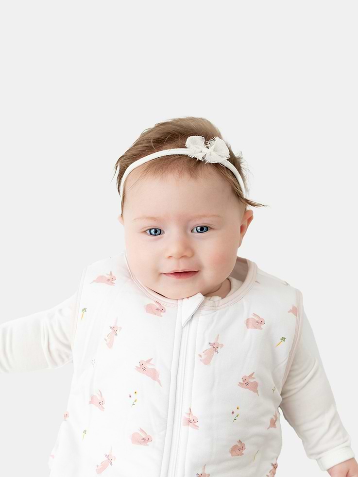 Image 3 of 3, Bamboo Little Bunny Sleep Sack 0 to 12 Months