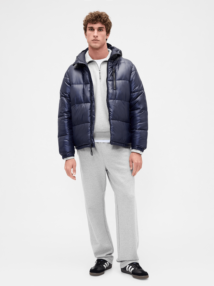 Image number 2 showing, Adult Heavyweight Oversized Quarter-Zip Pullover
