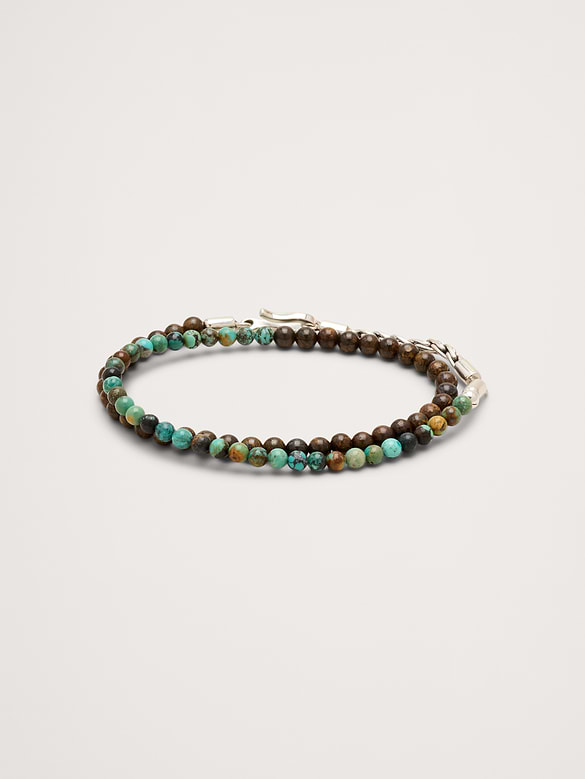 Rope Chain Double Wrap Bracelet by Caputo & Co