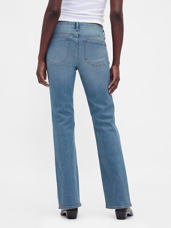 Low Rise Long & Lean Lace-Up Jeans
