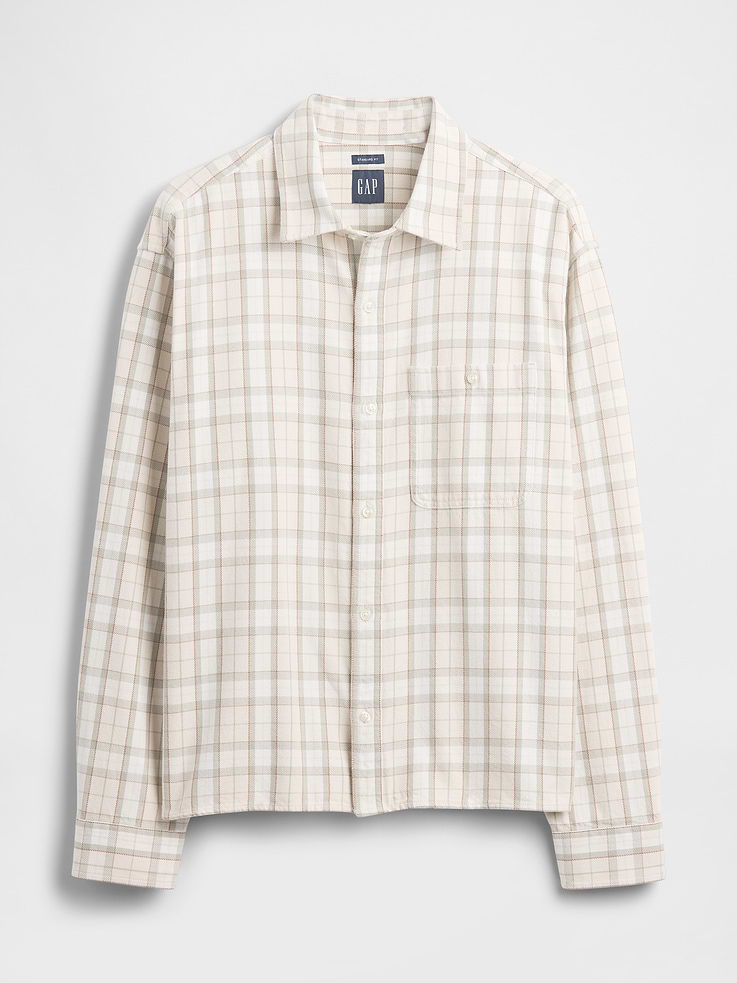 Image number 5 showing, Twill Straight-Hem Shirt