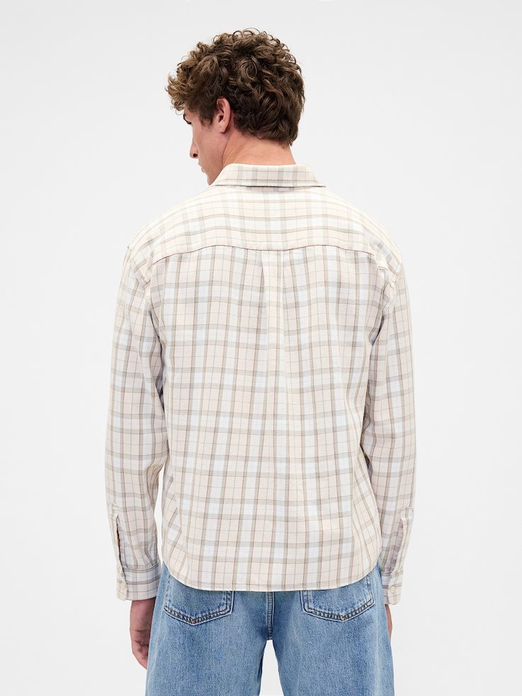 Image number 3 showing, Twill Straight-Hem Shirt