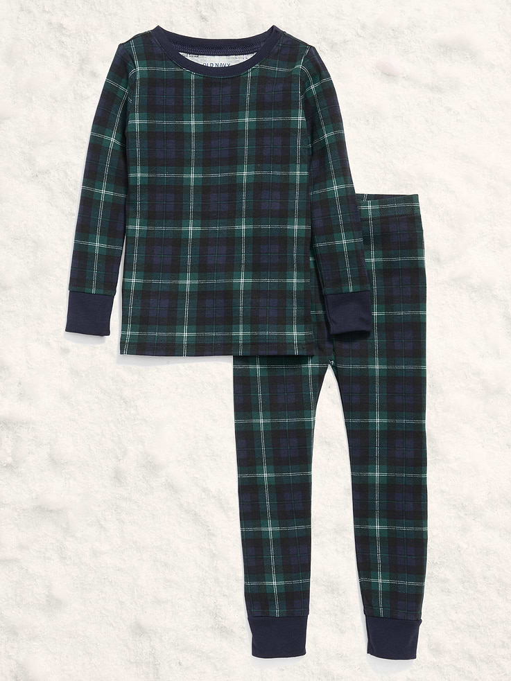 Image 2 of 2, Printed Snug-Fit Pajama Set for Toddler & Baby