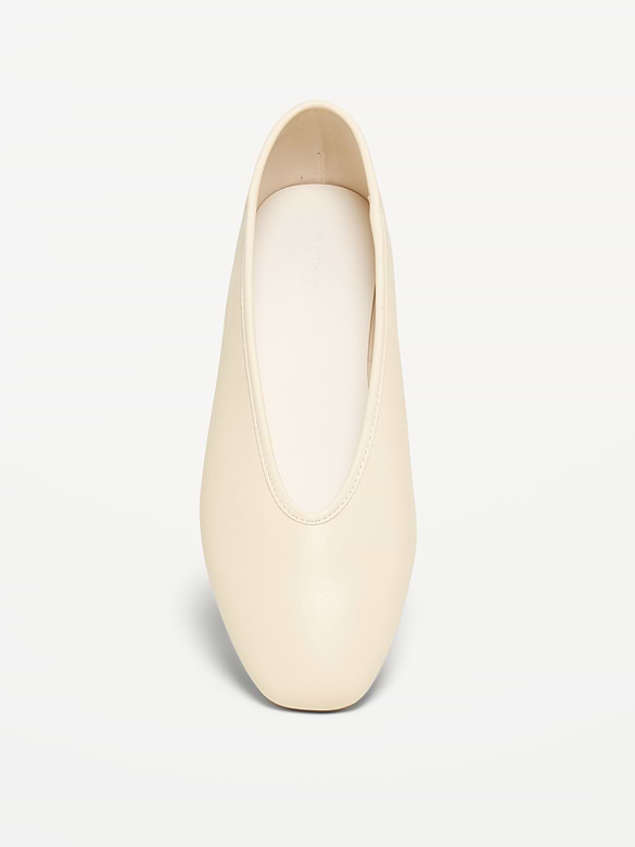 V-Cut Ballet Flats
