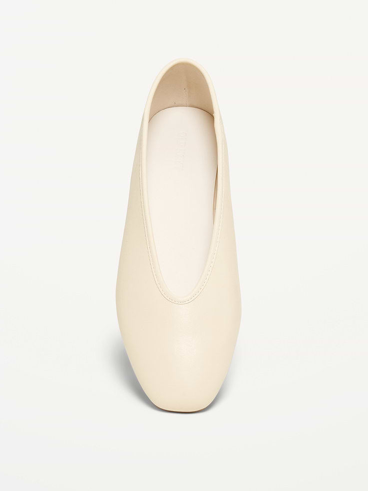 Image number 3 showing, V-Cut Ballet Flats