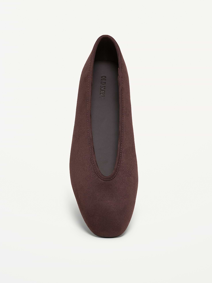 Image number 3 showing, V-Cut Ballet Flats