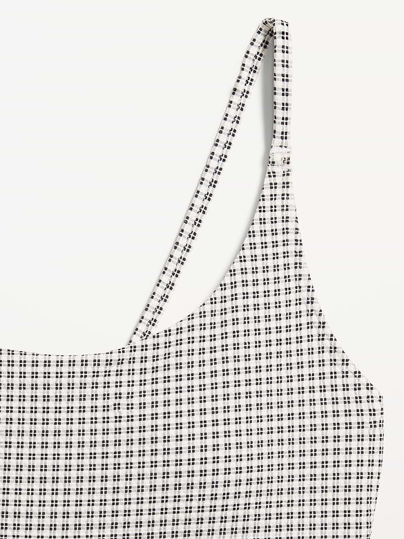 Textured Swim Romper -- 2.5-inch inseam