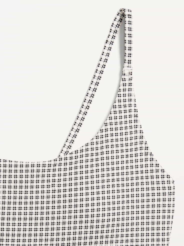 Image number 9 showing, Textured Swim Romper -- 2.5-inch inseam