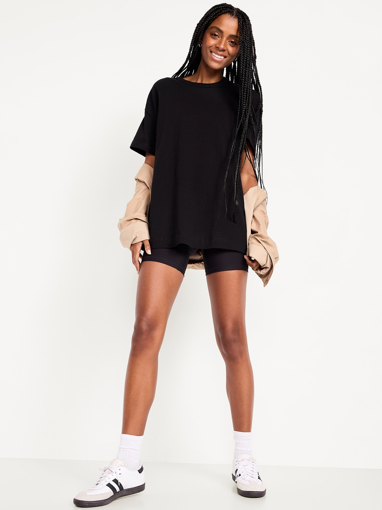 Oversized EveryWear Tunic T-Shirt | Old Navy