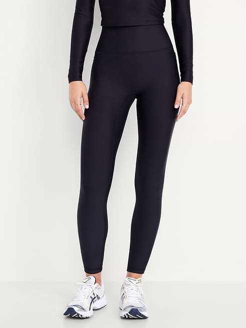 Extra Extra-High Waisted PowerSoft Boundless 7/8 Pocket Leggings – No Front Seam on clearance at Old Navy — 50% off