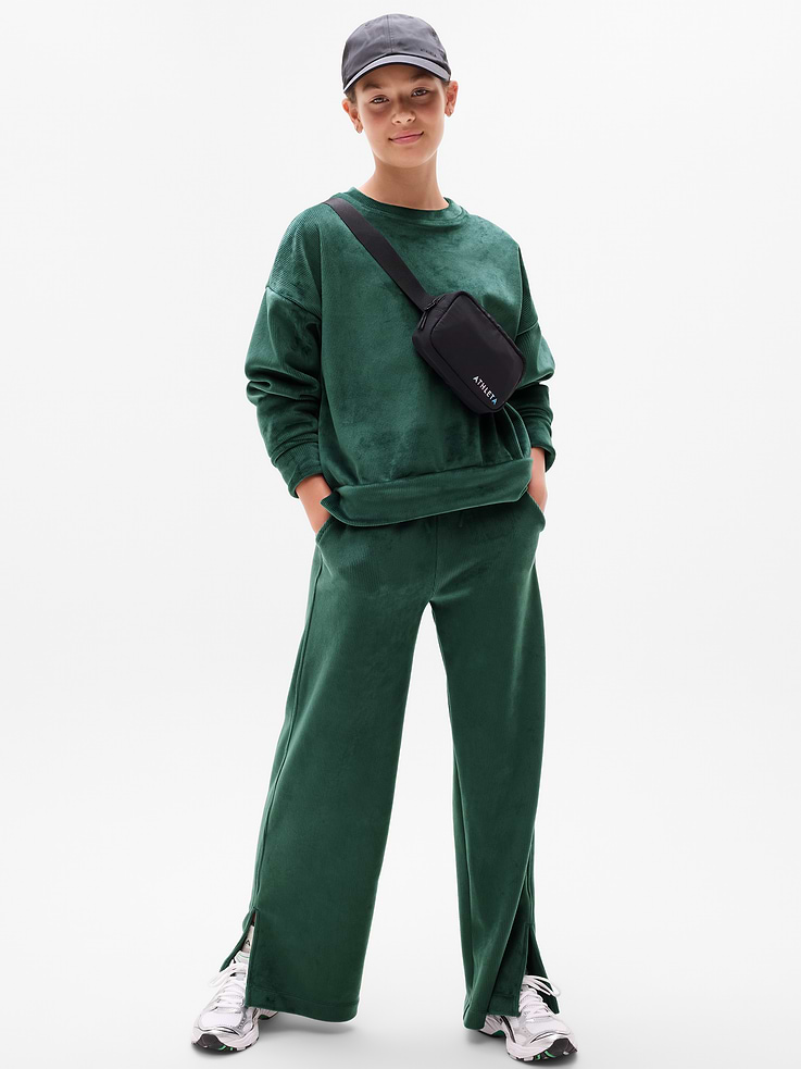 Image number 3 showing, Athleta Girl Cozy Rib Crewneck