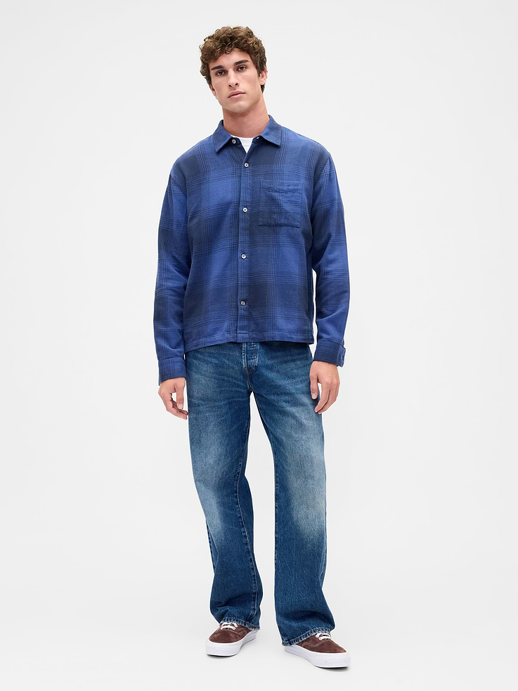 Image number 2 showing, Relaxed Flannel Shirt