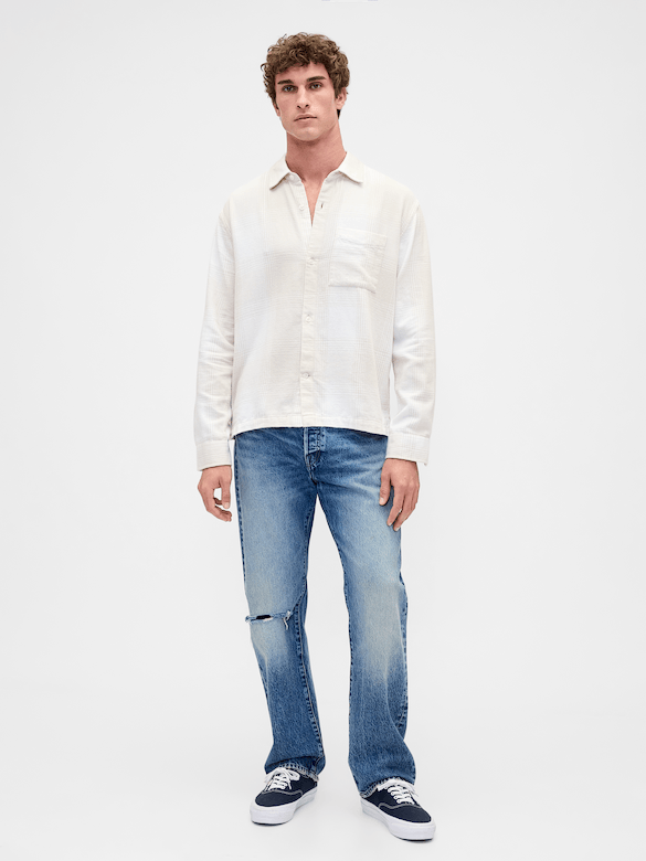 Relaxed Flannel Shirt