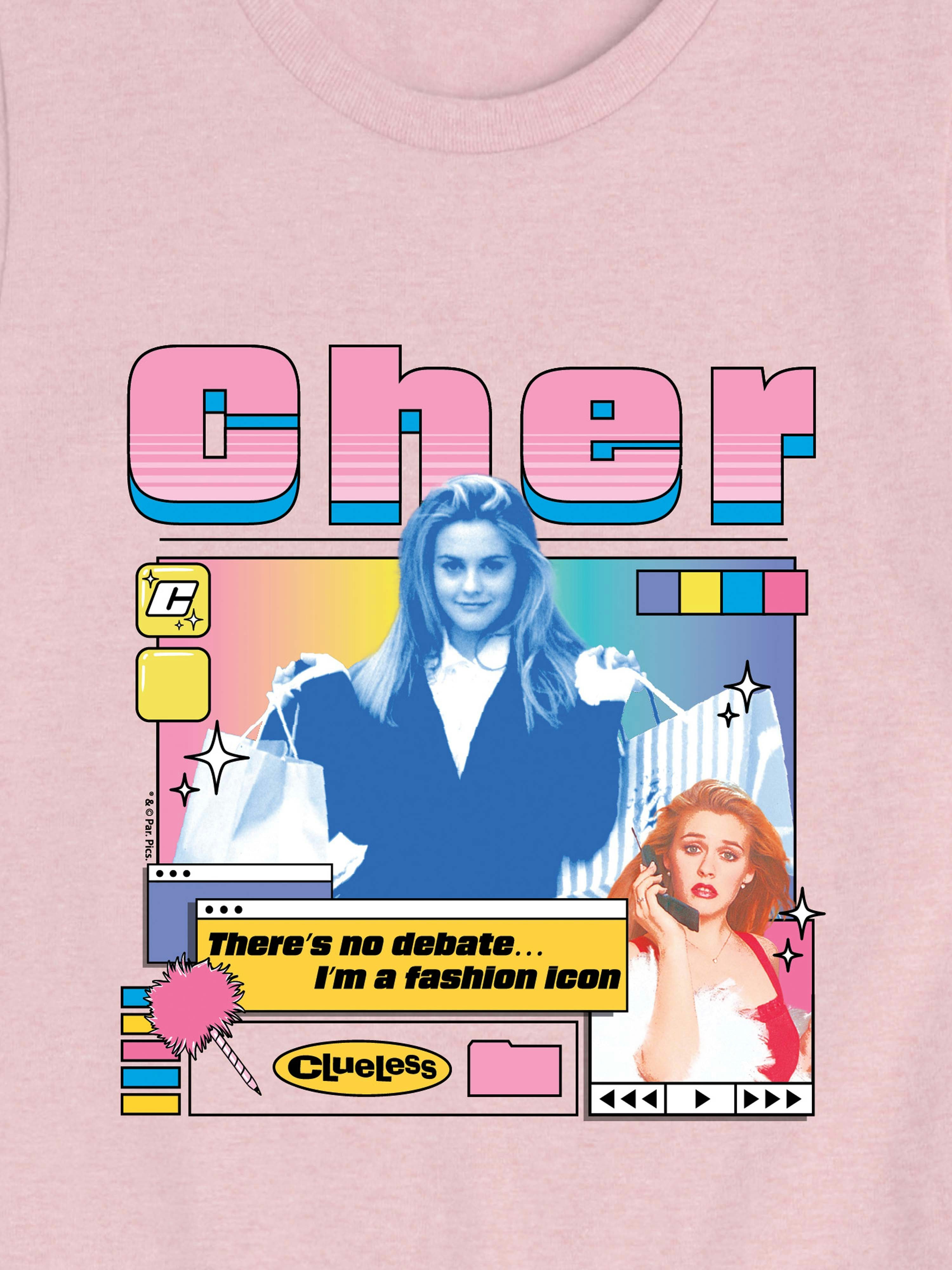 Image number 2 showing, Cher Clueless Short Sleeve Tee For Girls