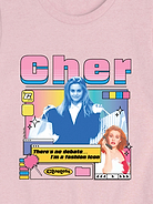 Image number 2 showing, Cher Clueless Short Sleeve Tee For Girls