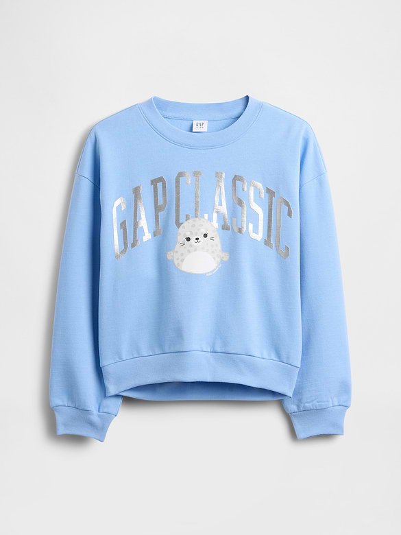 Chandail en coton ouaté à logo et à imprimé Squishmallow VintageDoux pour Enfant