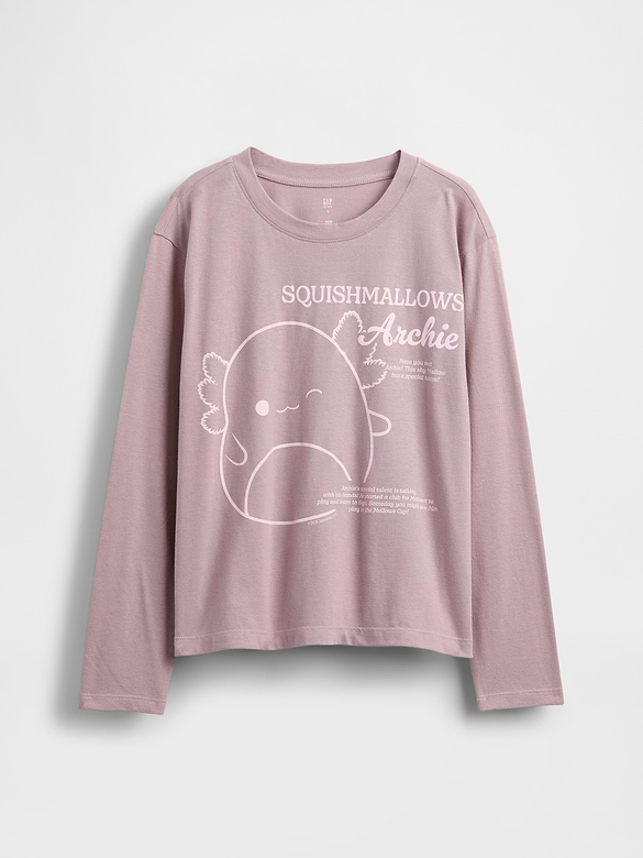 Kids Squishmallow Oversized Graphic T-Shirt
