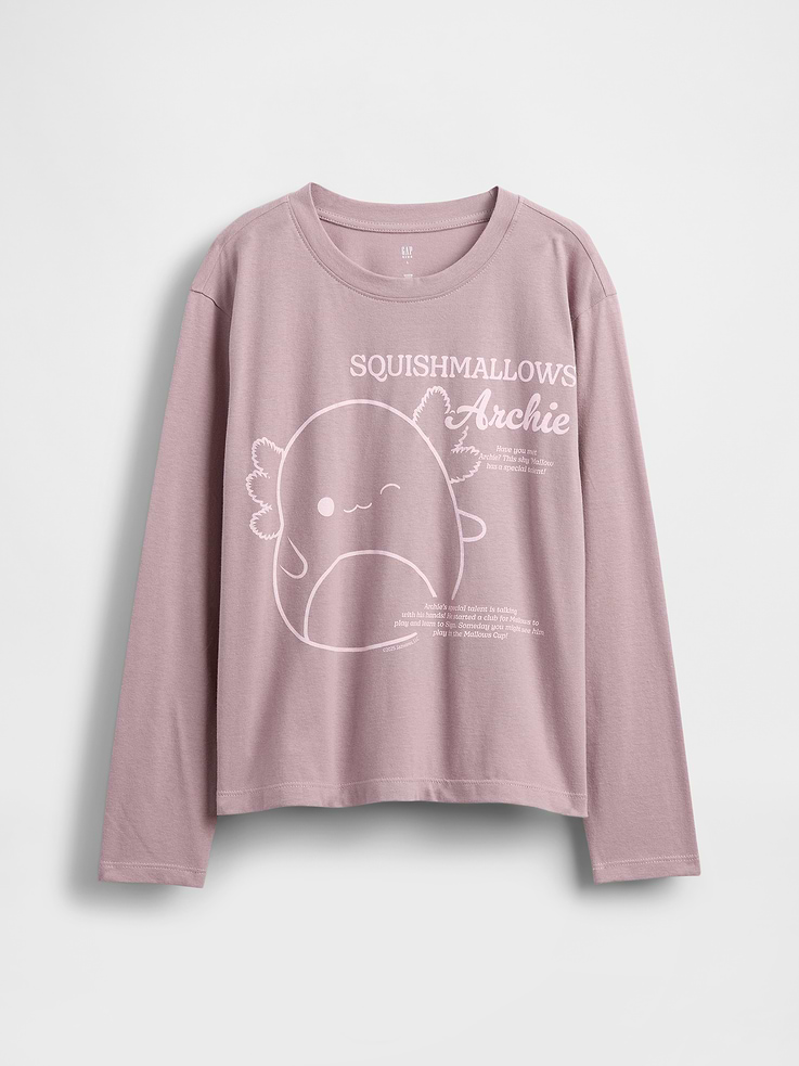 Image 2 of 4, Kids Squishmallow Oversized Graphic T-Shirt