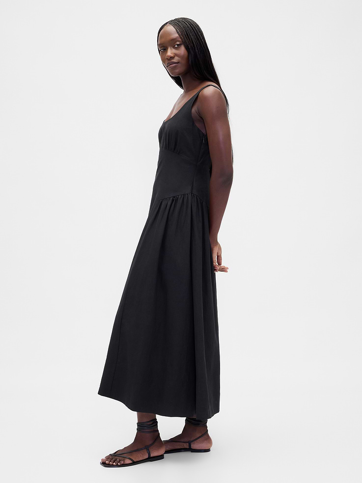Image number 3 showing, Shirred Maxi Dress