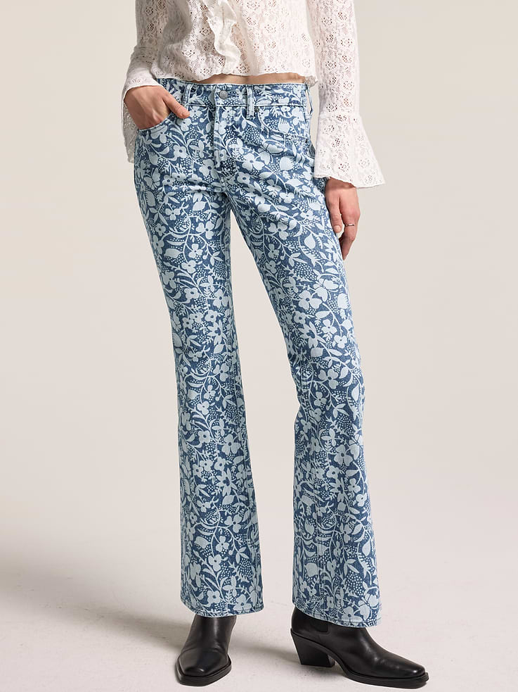 Image number 2 showing, Old Navy x Anna Sui Slim Boot Cut Jeans