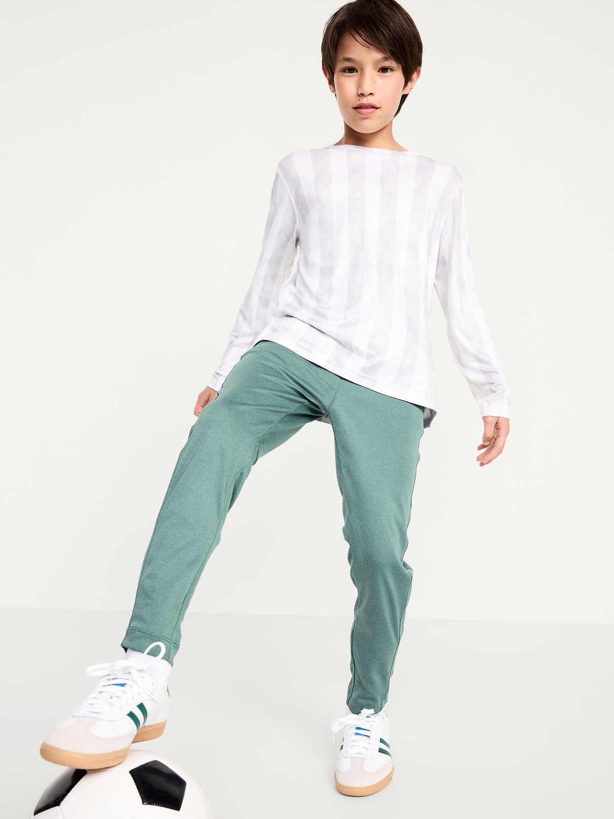 Image number 1 showing, Tapered Soccer Pants for Boys