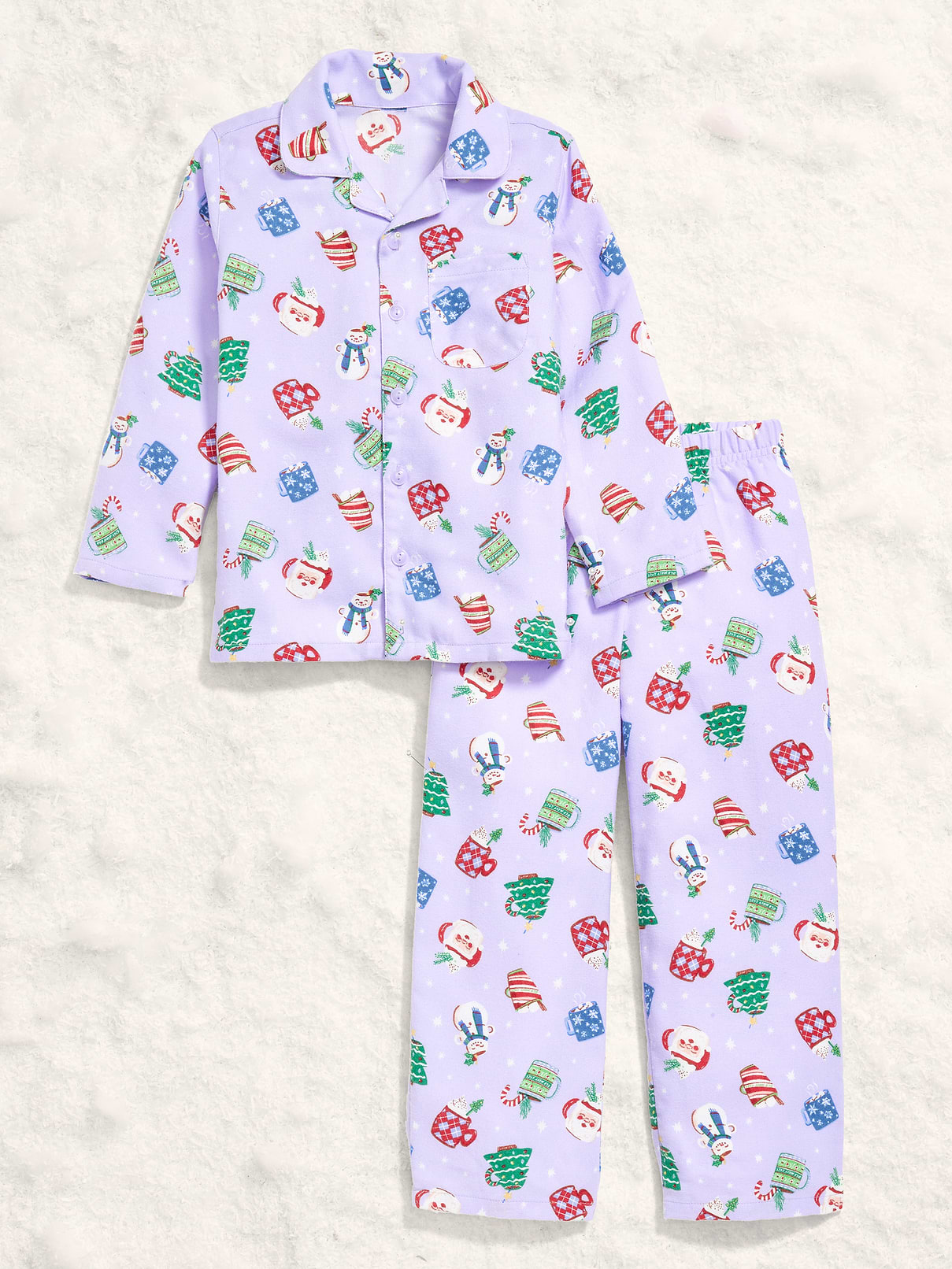 L'image numéro 2 présente Pyjama à motif unisexe pour tout-petit et bébé