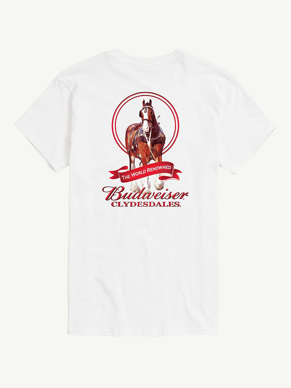 Budweiser Clydesdales Short Sleeve Graphic Tee
