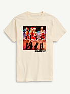 Image 1 of 4, Bring some holiday sass to your wardrobe with the Mean Girls Santa Dance Short Sleeve Graphic Tee., Featuring a fun and festive twist on the iconic film, this comfy tee is perfect for fans who want to celebrate the season with style and humor.