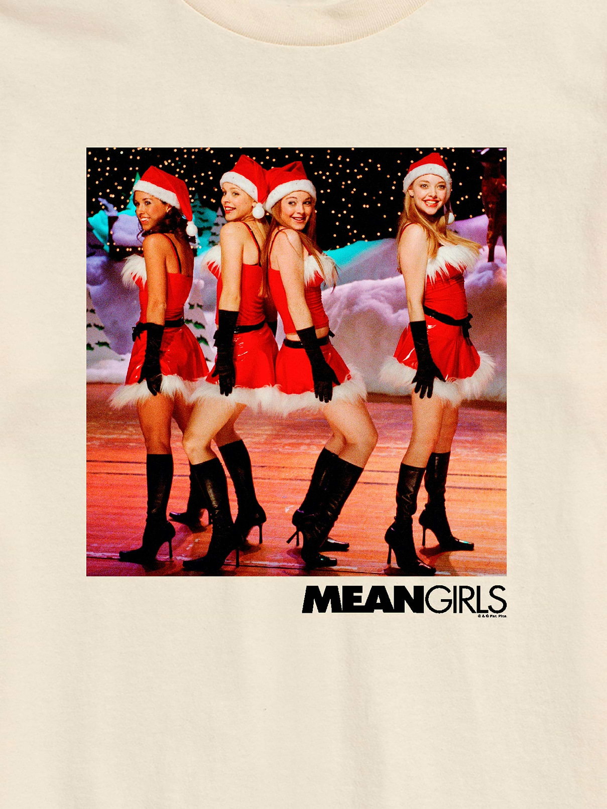 Image 2 of 4, Mean Girls Santa Dance Short Sleeve Graphic Tee