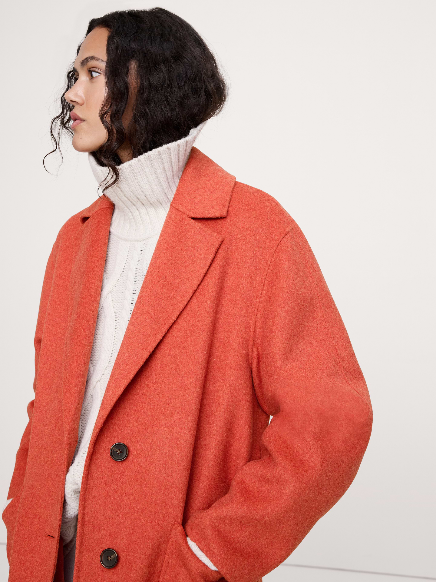 Image 4 of 8, Double-Faced Top Coat