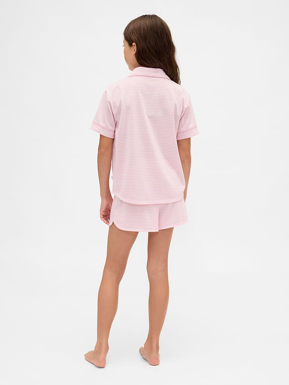 Kids Recycled PJ Short Set