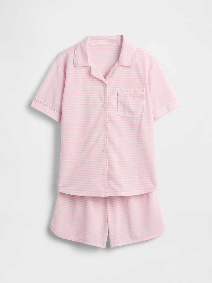 Image number 2 showing, Kids Recycled PJ Short Set
