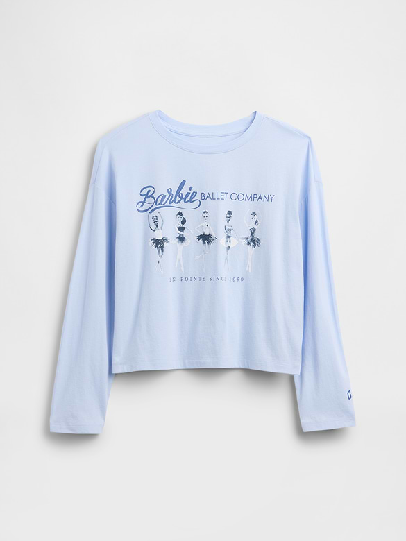Kids Barbie Oversized Graphic T-Shirt