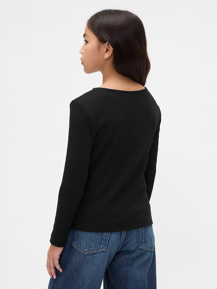 Image number 3 showing, Kids Rib Bow T-Shirt