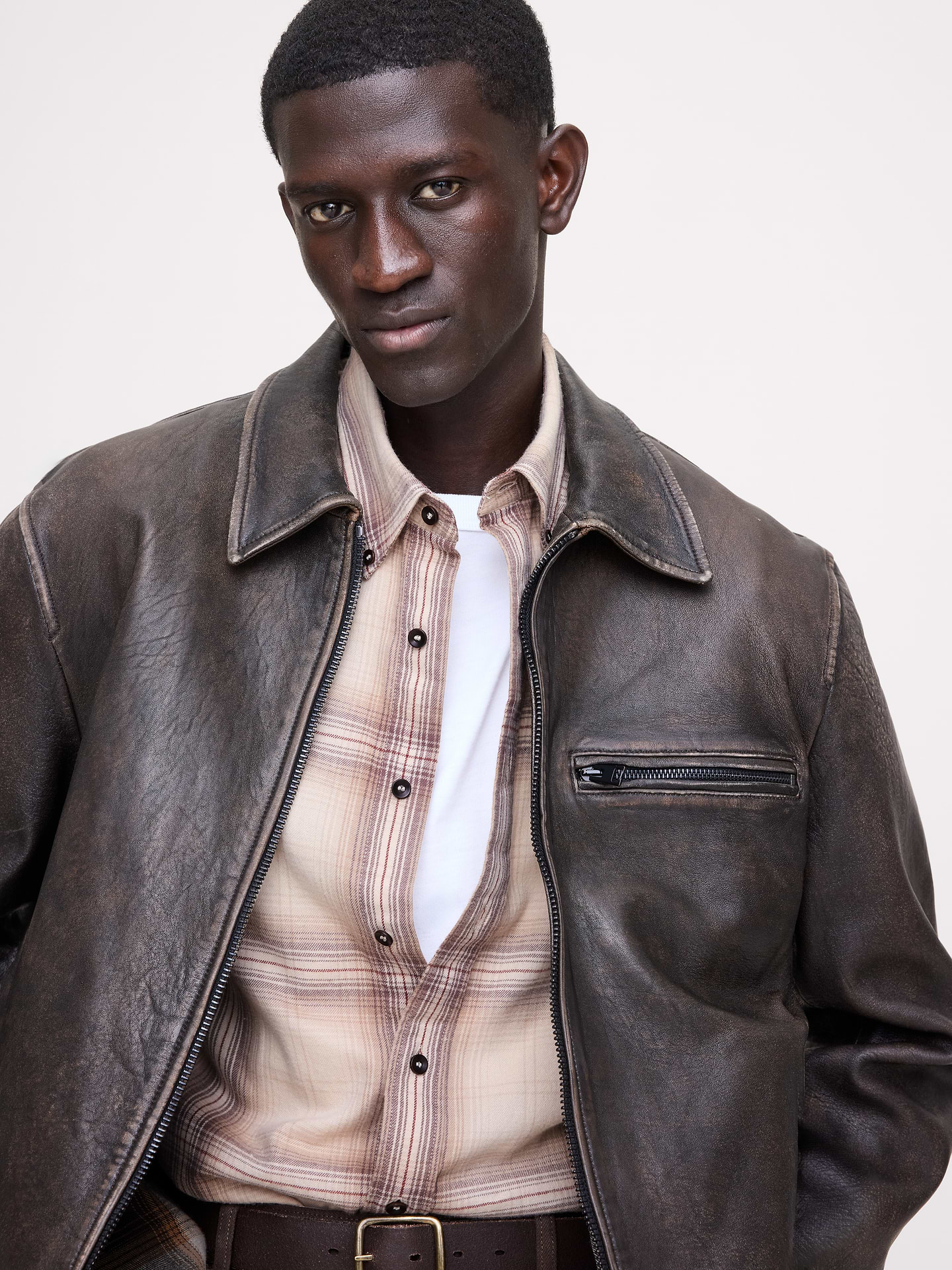 Image number 6 showing, Standard-Fit Lightweight Flannel Shirt