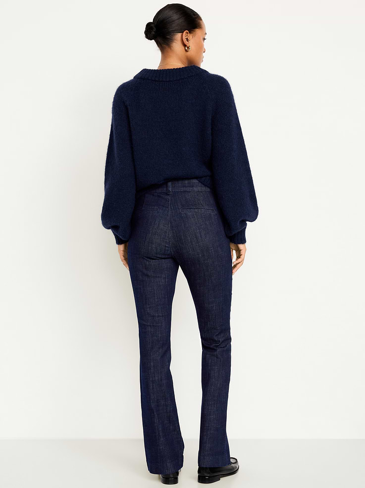Image number 3 showing, High-Waisted Pixie Flare Pants