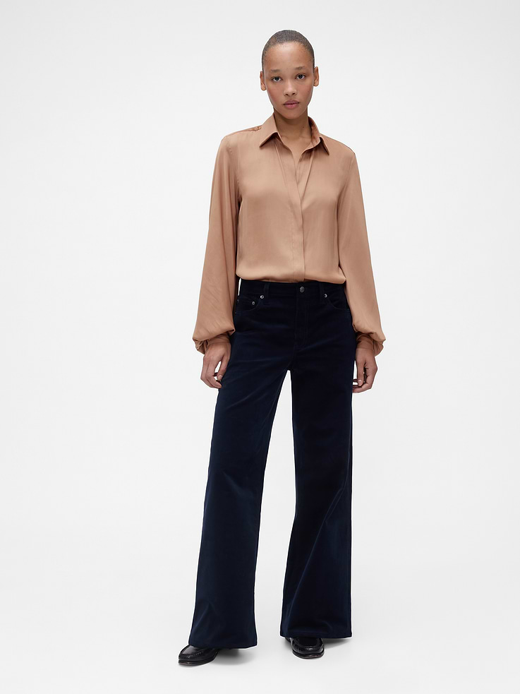 Image 2 of 2, GapStudio Satin Shirt