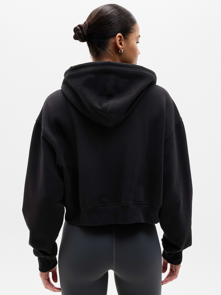 Image number 3 showing, Forever Fleece Crop Full Zip