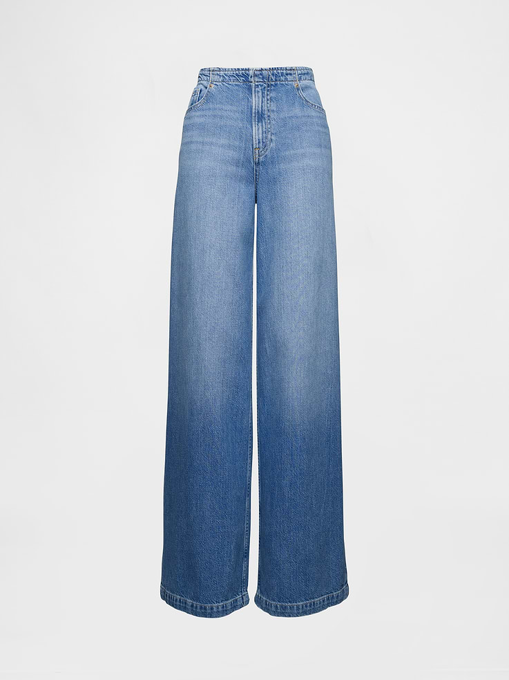 Image number 5 showing, Mid Rise UltraSoft Baggy Jeans