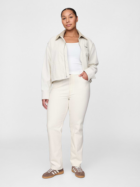 High Rise '90s Slim Straight Jeans