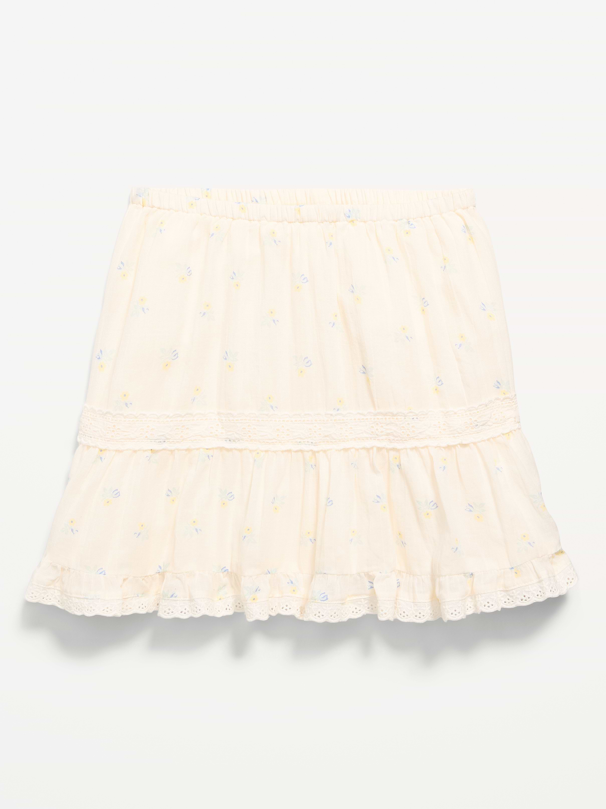 Crinkle Gauze Skort for Girls