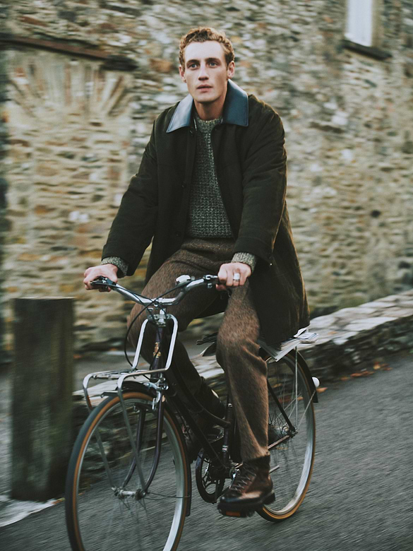 Nubuck Leather Car Coat