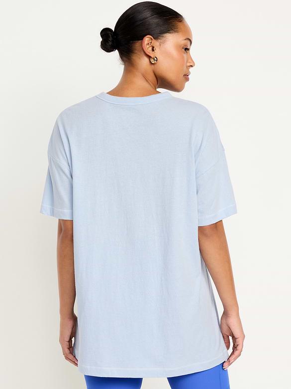 T-shirt tunique passe-partout surdimensionné