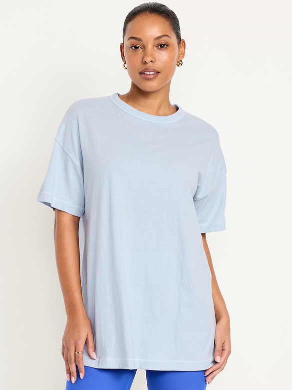 T-shirt tunique passe-partout surdimensionné