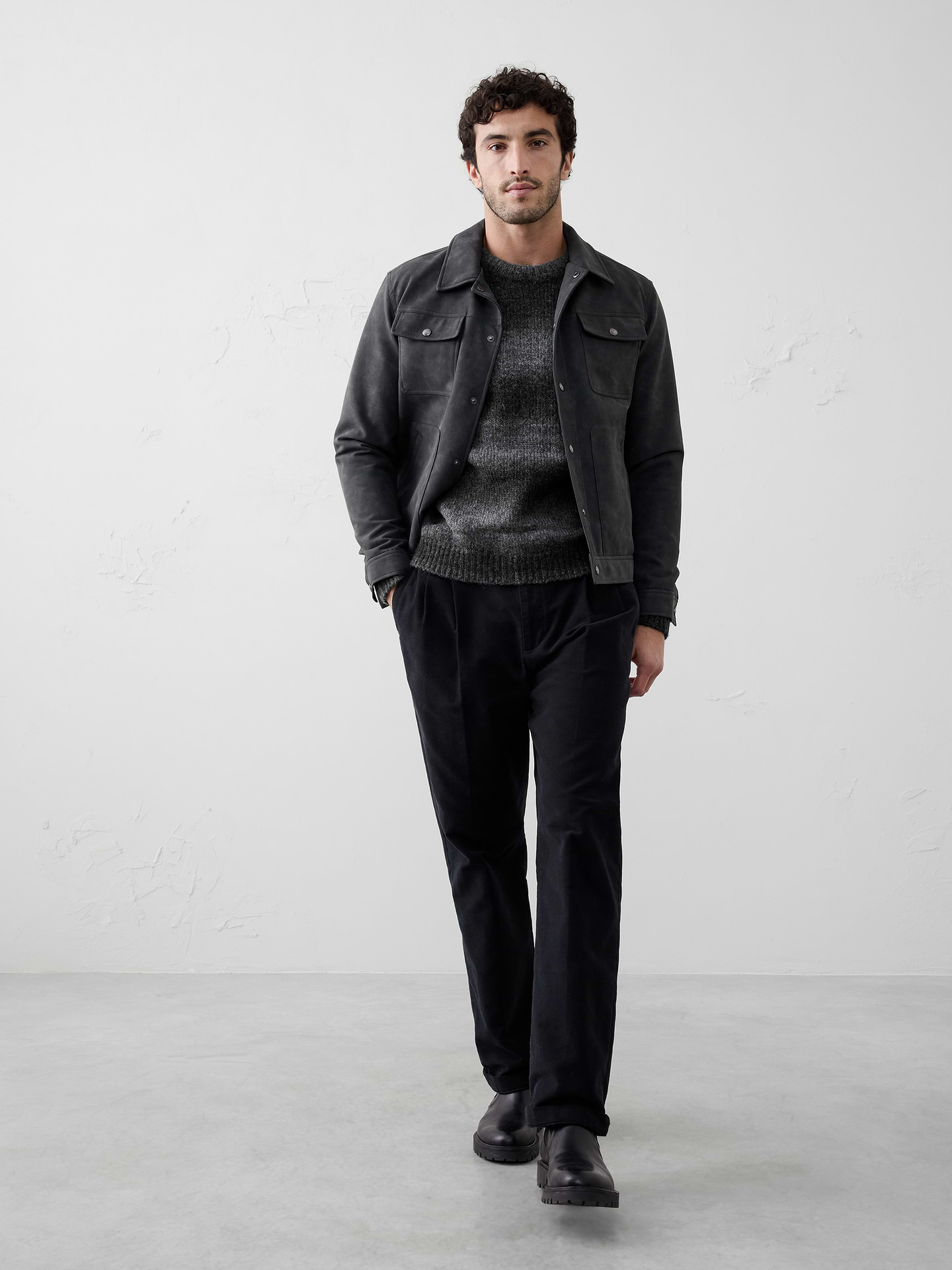 Image number 3 showing, Fuzzy Ombre Sweater