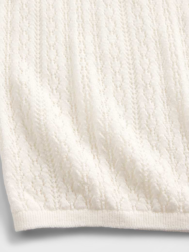 Image number 4 showing, Pointelle Turtleneck Sweater