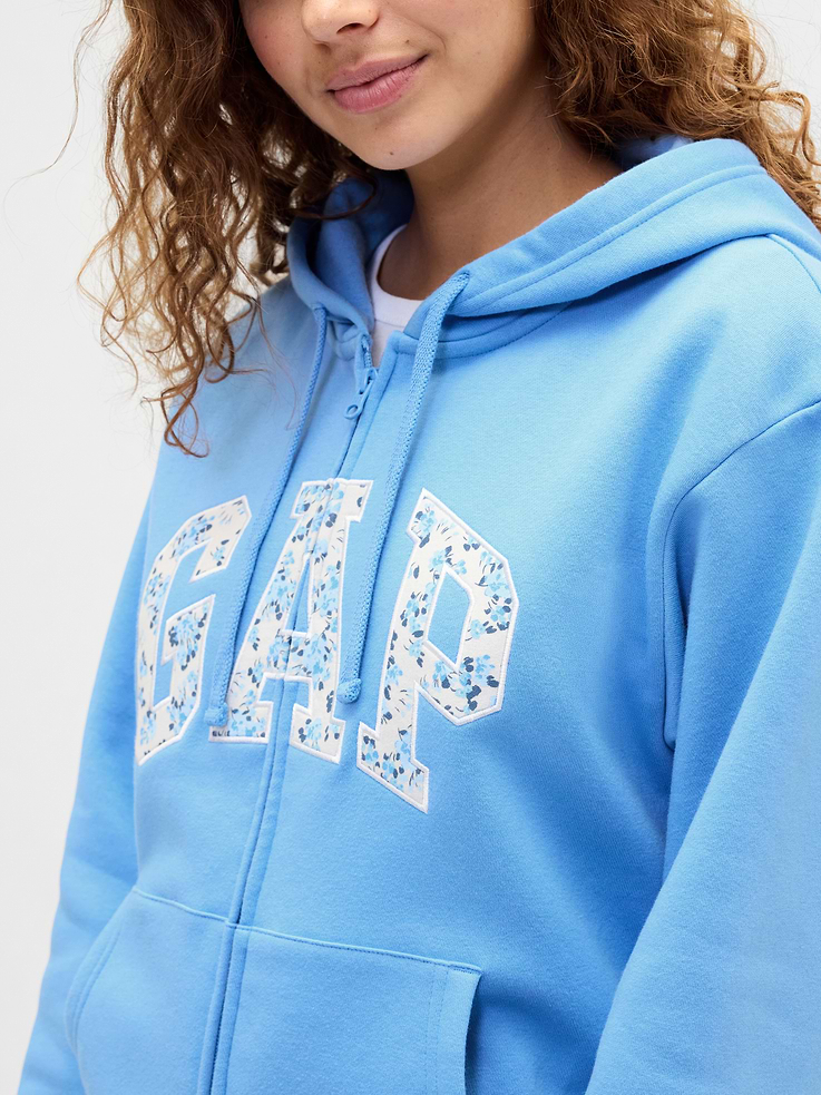 Image number 4 showing, Relaxed Gap Logo Zip Hoodie